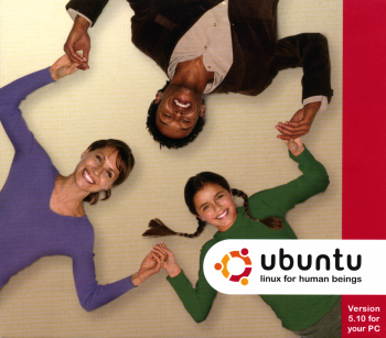 Ubuntu 5.10 CD Cover