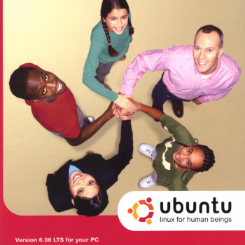 Ubuntu 6.06 CD Sleeve