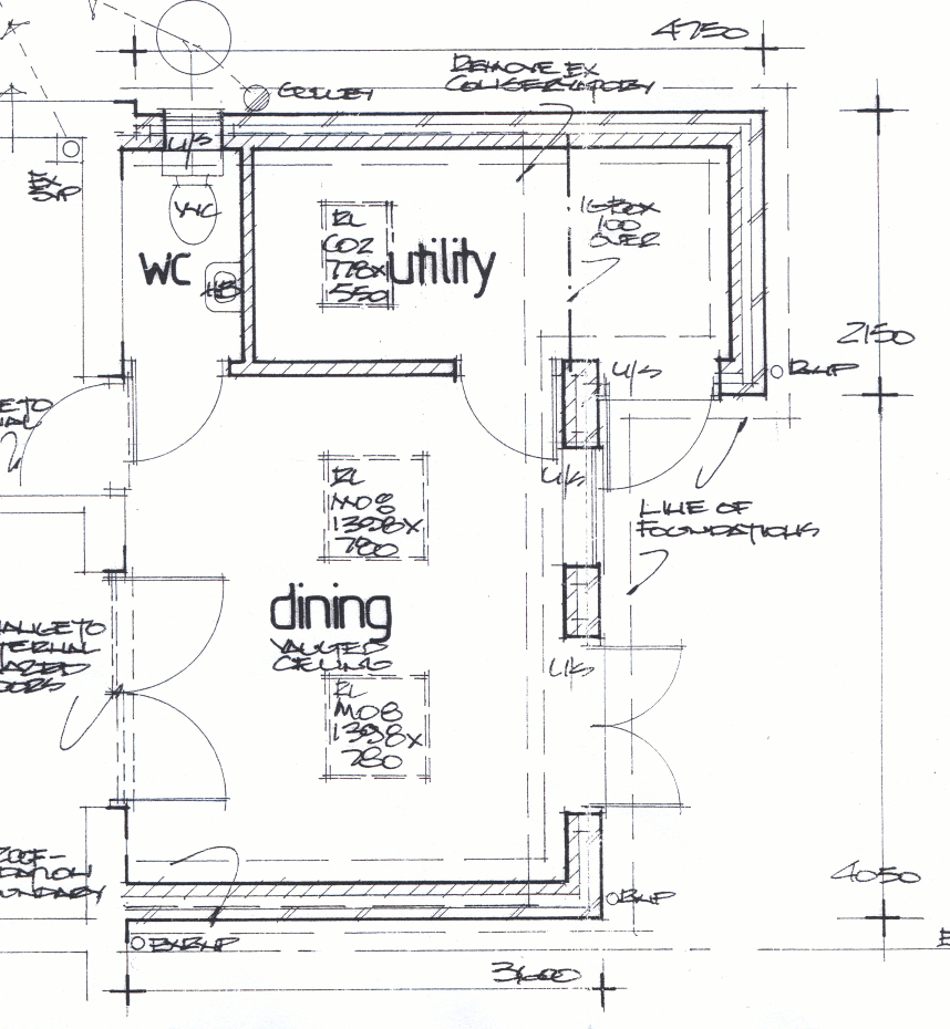 Building Drawing House Plans