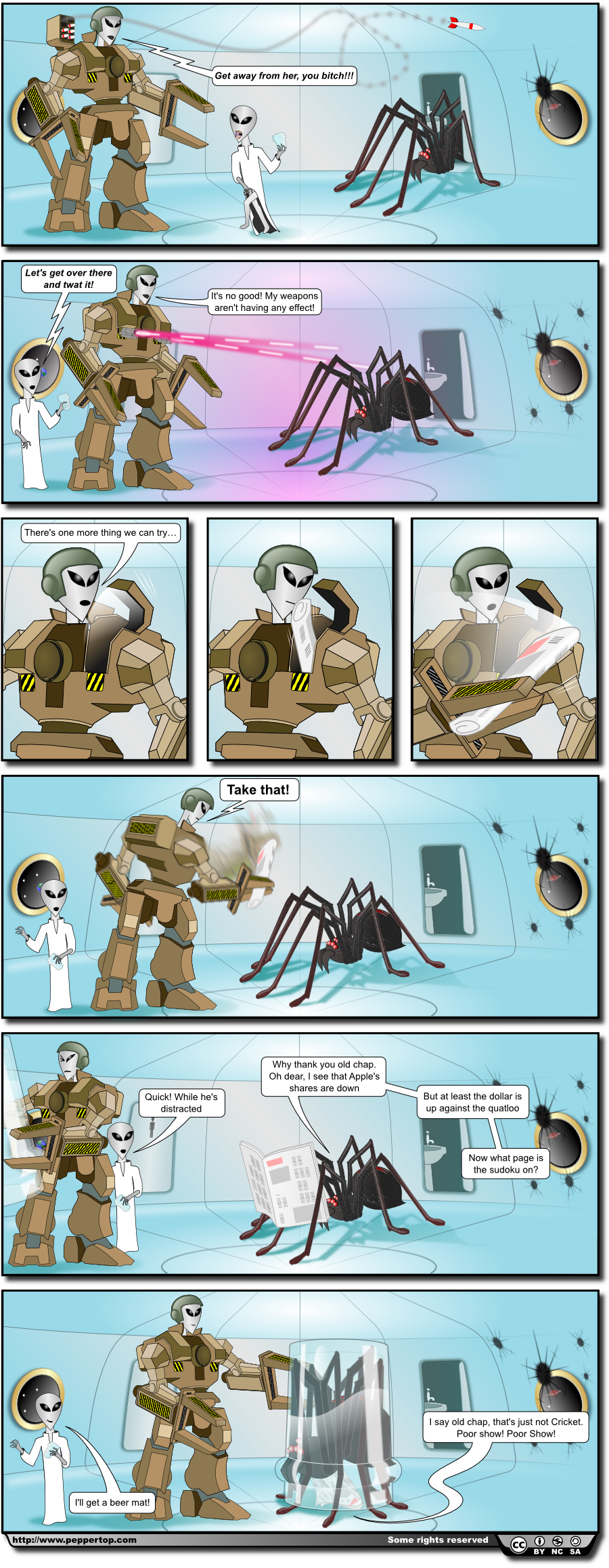 The Spider’s From Mars