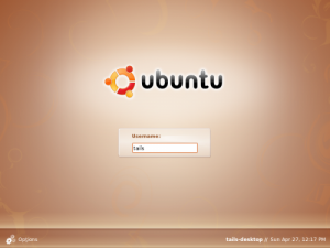 Reasonably friendly login screen from 8.04